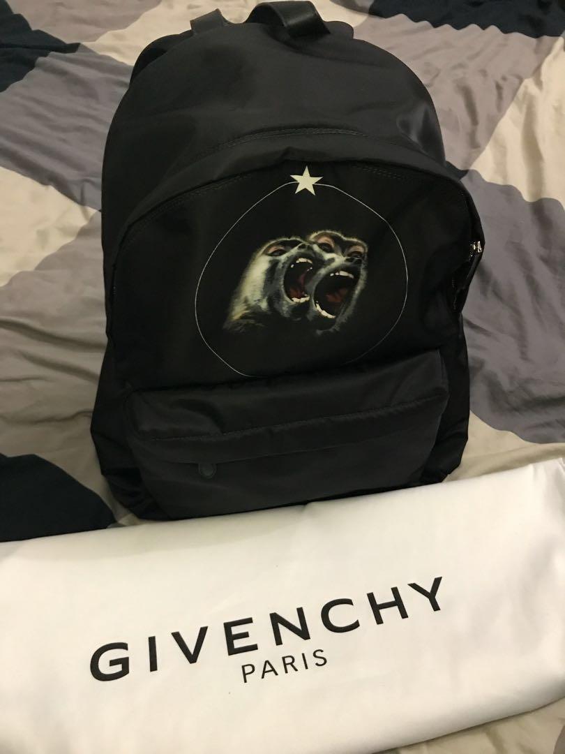 Givenchy backpack Men s Fashion Bags Backpacks on Carousell