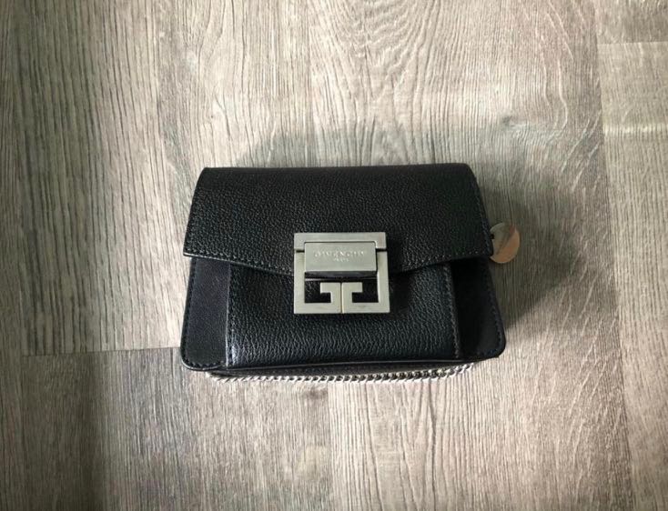 Givenchy gv3 mini online leather bucket bag