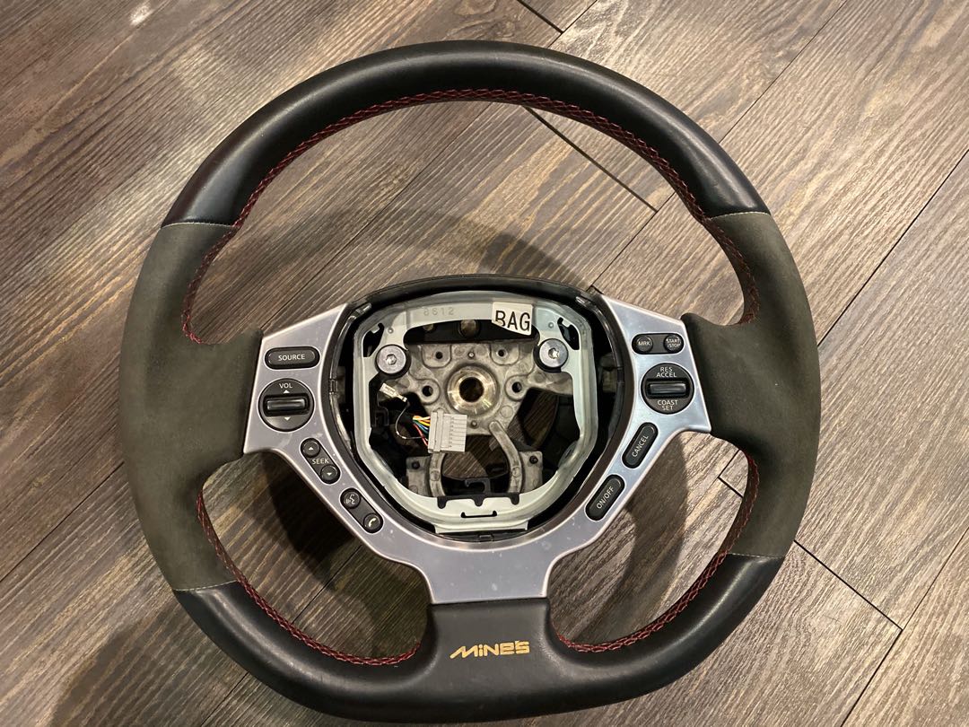 GTR R35 Mines steering wheel, Car Accessories, Accessories on Carousell