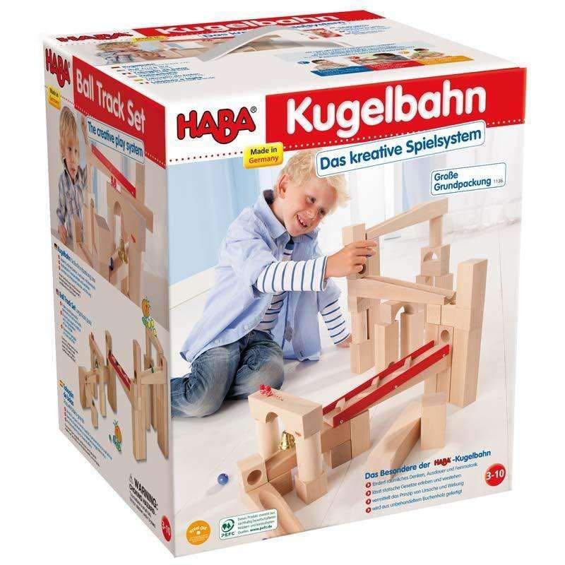 haba wooden marble run