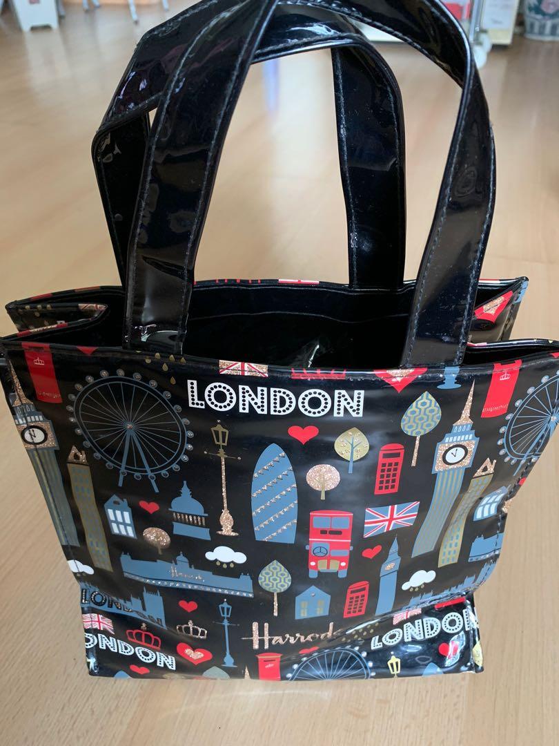 harrods pocket shopper bag