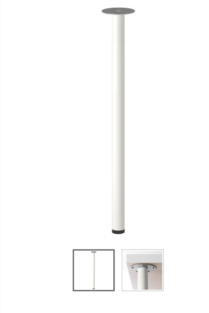 Ikea Adil table legs, Furniture & Home Living, Furniture, Tables & Sets ...