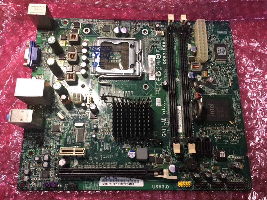 Motherboard for G41T-AD