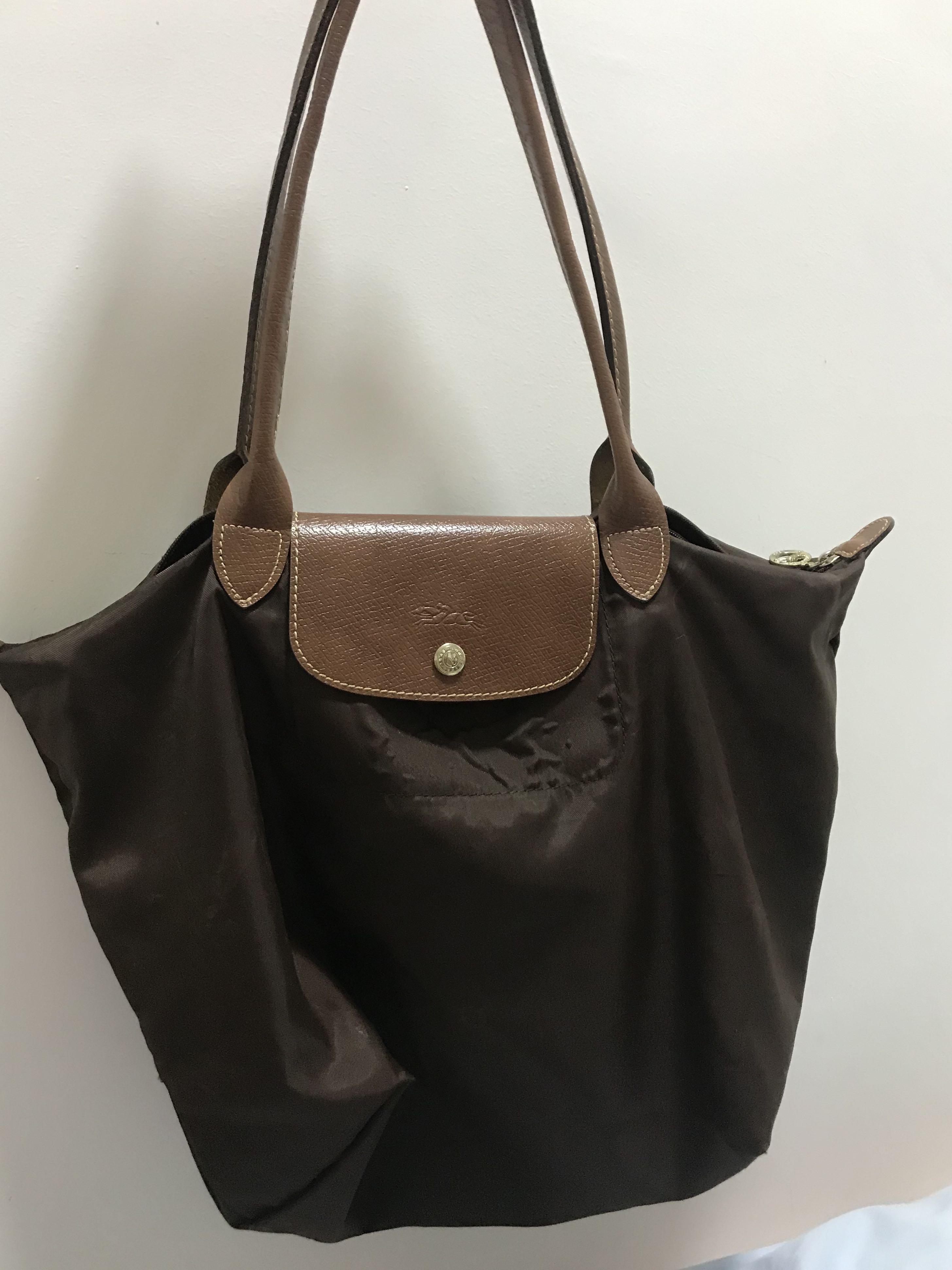 Longchamp dark brown outlet