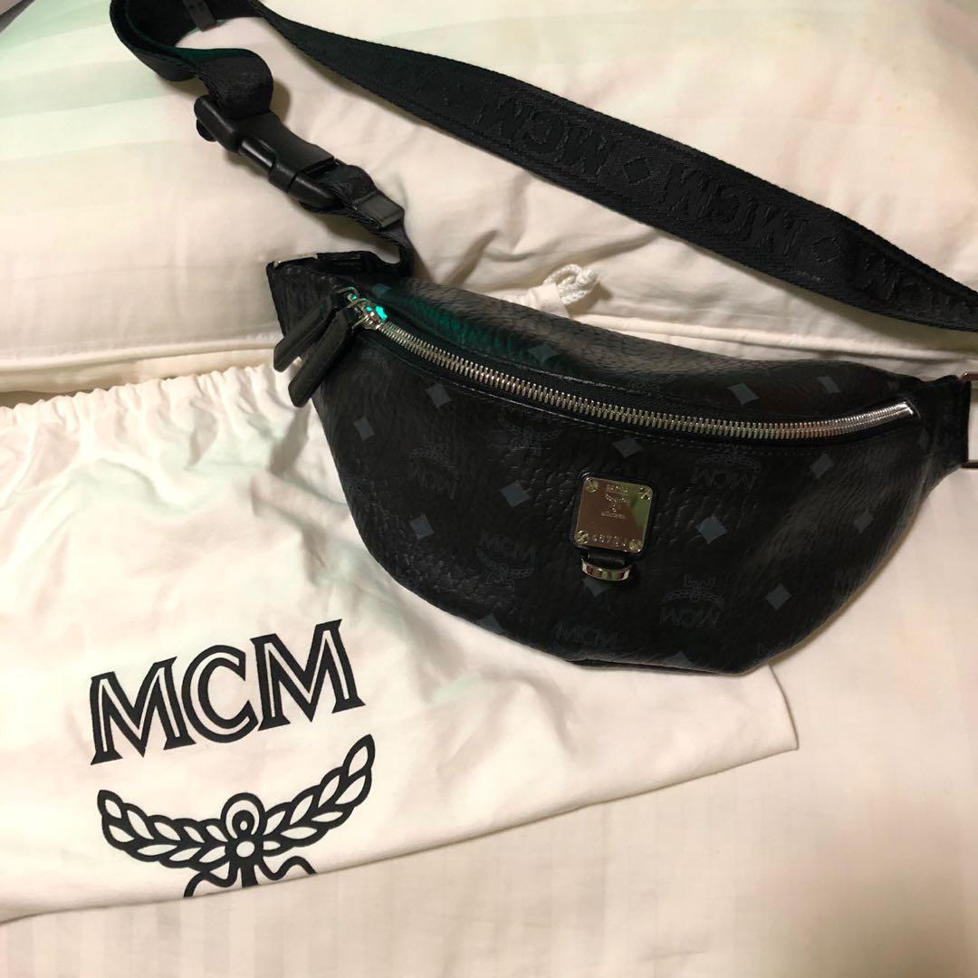 MCM Fursten Visetos Medium belt bag Men s Fashion Bags Sling