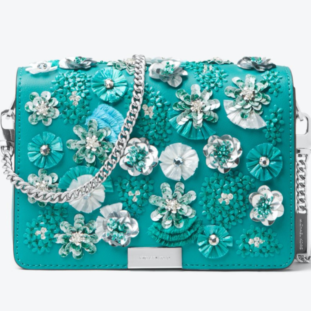 michael kors floral bag