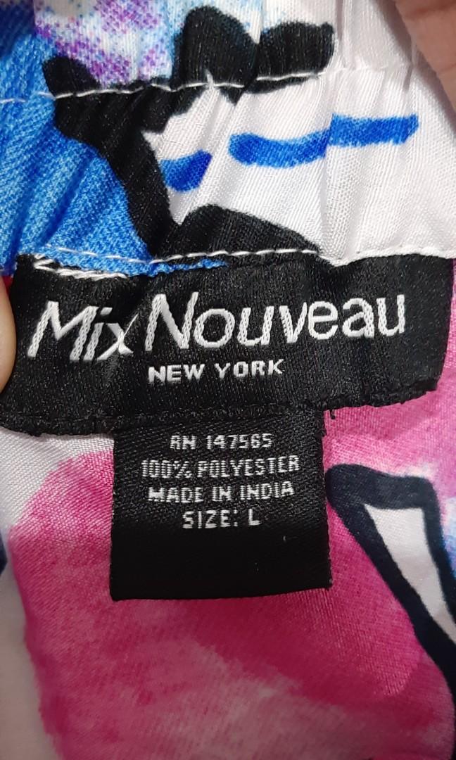 mix nouveau floral maxi skirt