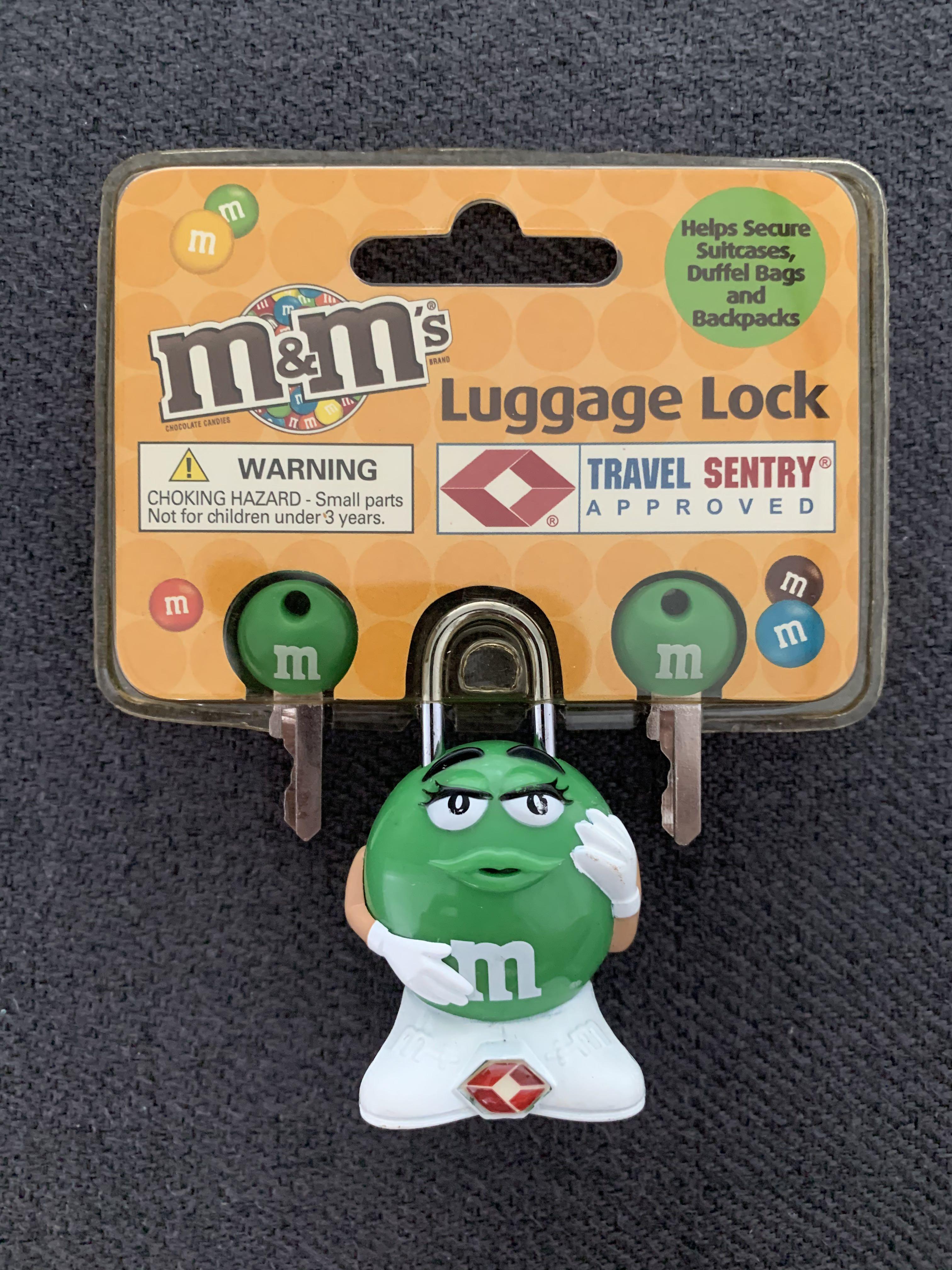 m&m luggage lock