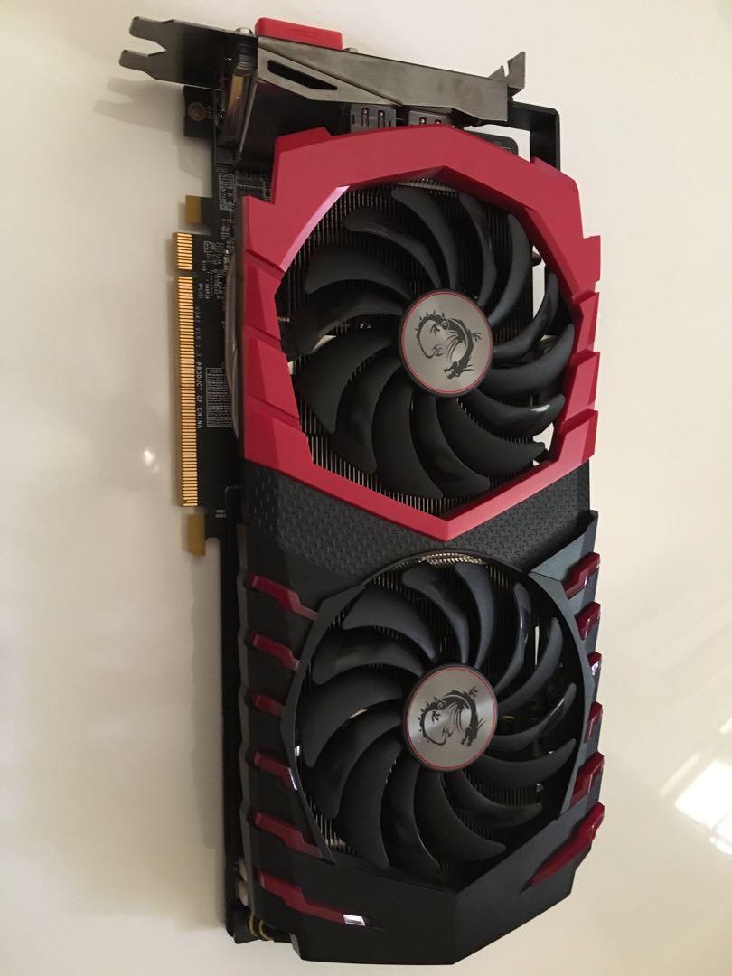 Msi Radeon Rx 580 Gaming X 8gb Gddr5 Gpu Electronics Computer Parts Accessories On Carousell