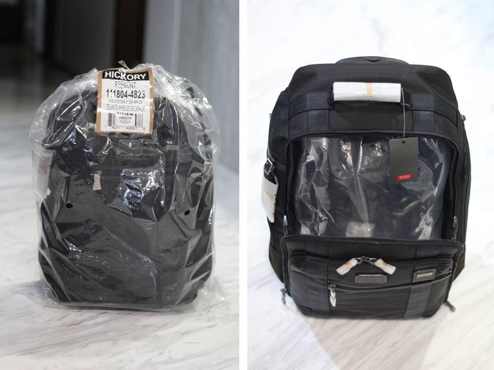 Tumi delante wheeled backpack 2025