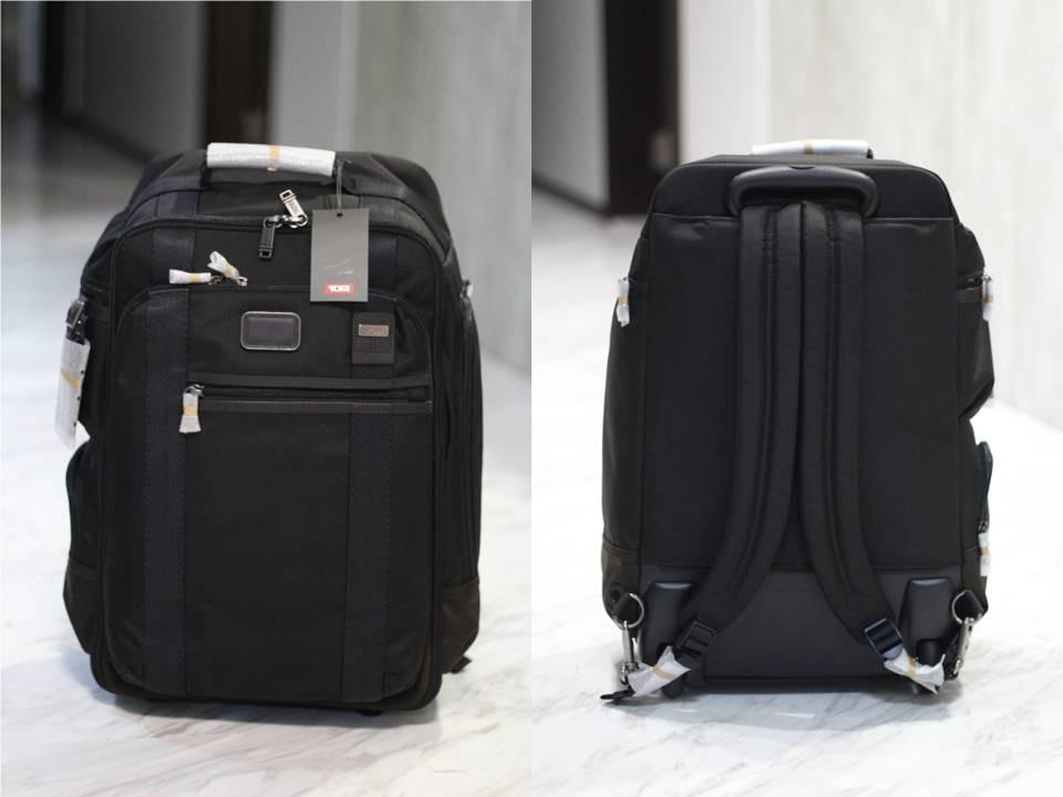 New in bag Tumi 2223473HKO Fremont Delante Wheeled backpack