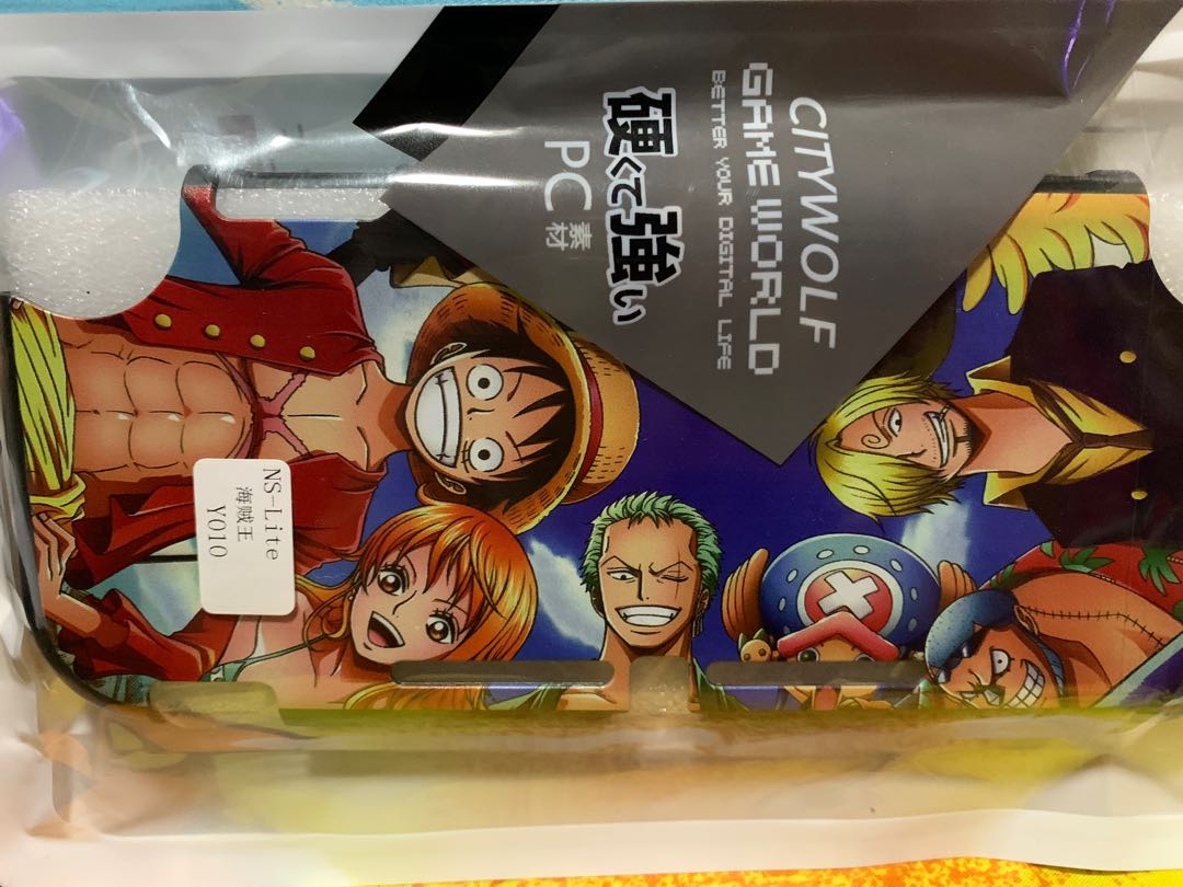 Nintendo Switch Lite One Piece Case, Video Gaming, Video Game Consoles ...