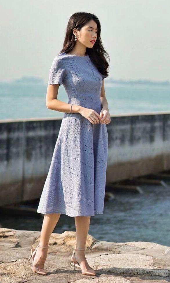Periwinkle lace dress Women s Fashion Dresses amp Sets Dresses on 