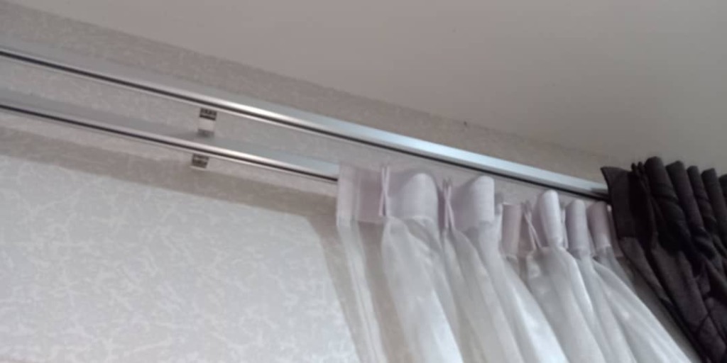 Rail langsir dan Pemasangan, Furniture & Home Living, Outdoor Furniture