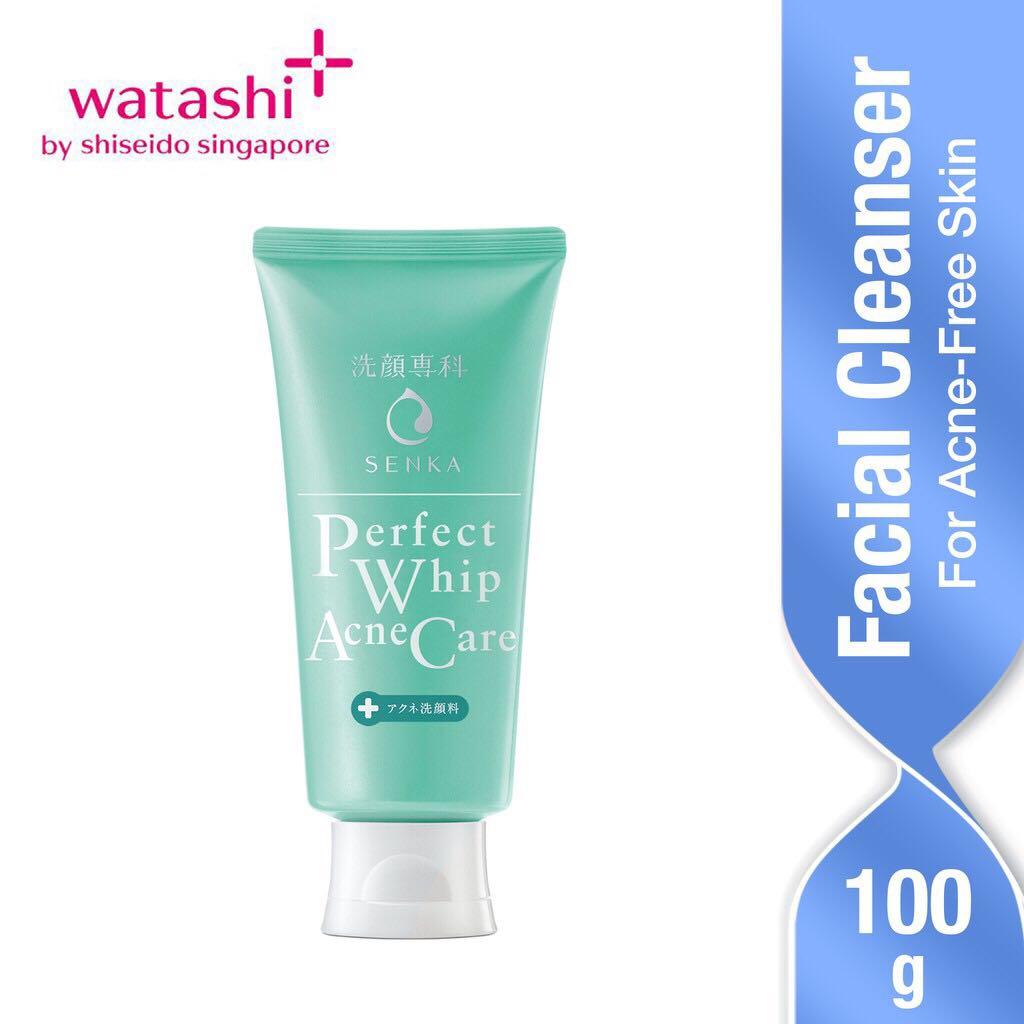 perfect whip senka acne