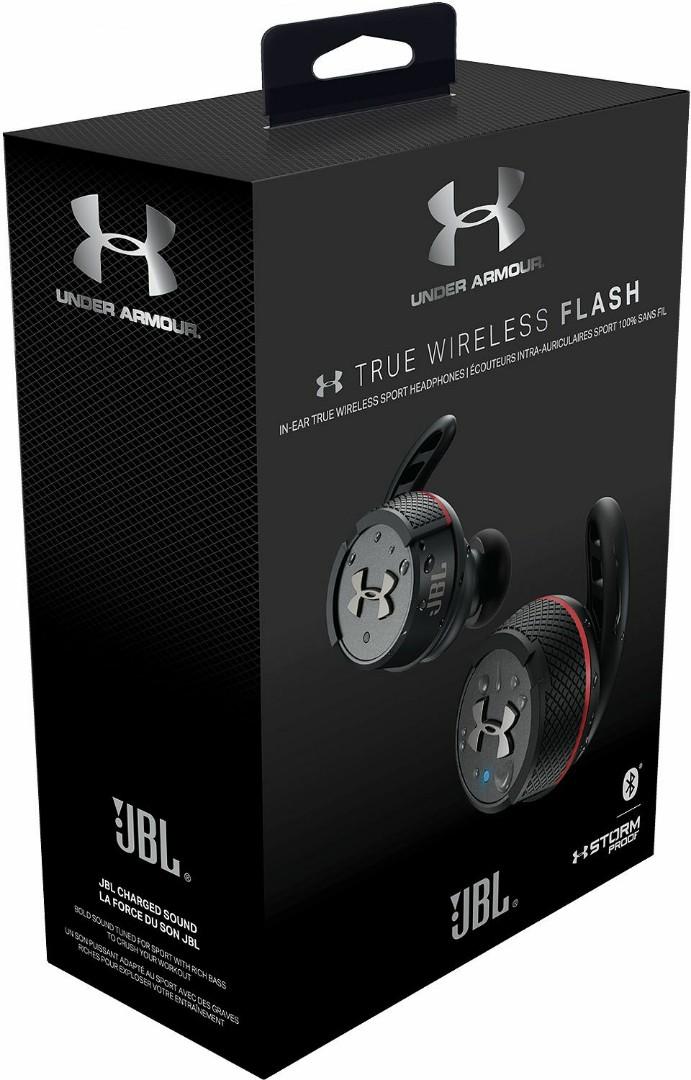 JBL Under Armour Flash True Wireless Bluetooth Earphones Engineered by JBL Brand New In Box Audio Earphones on Carousell