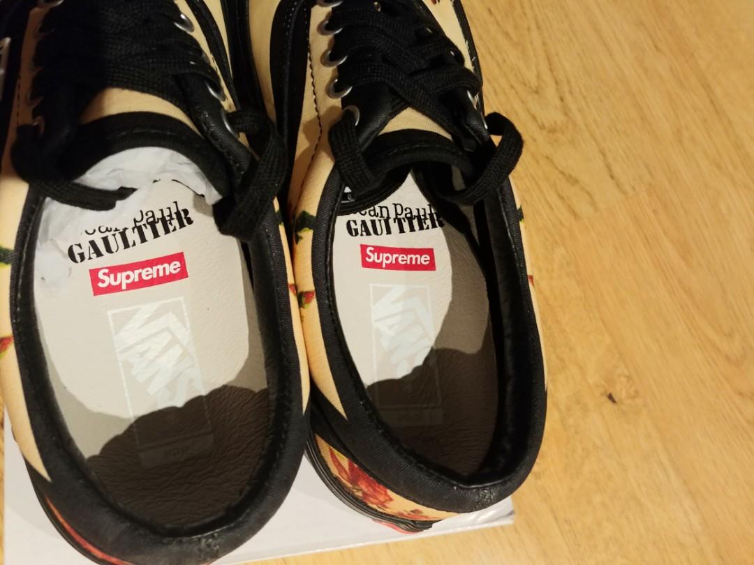 Supreme x Vans X Jean Paul Gaultier< NO TRADES>, Men's Fashion 