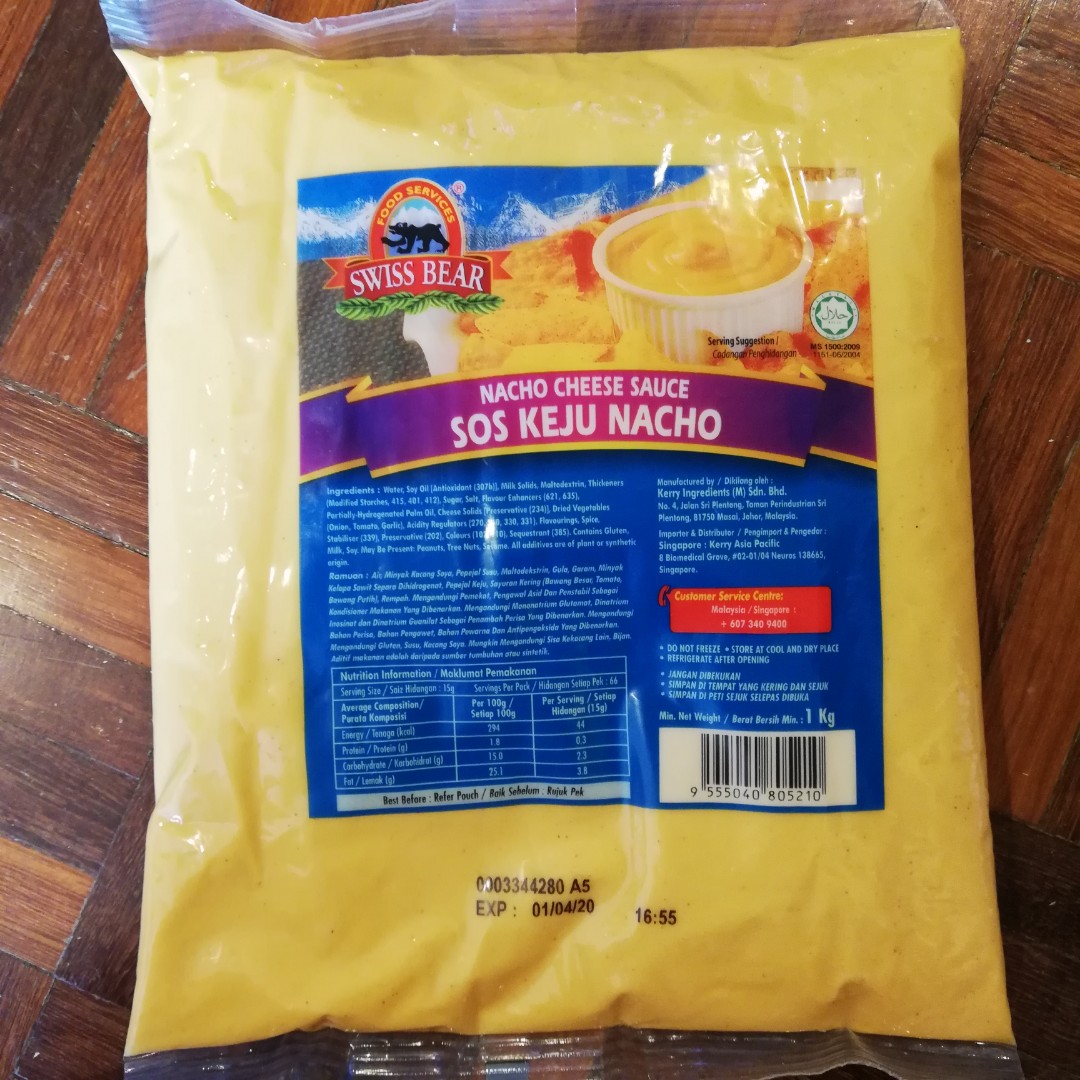 Swiss Bear Nacho Cheese Sauce Food Drinks Packaged Snacks On Carousell