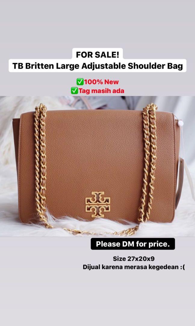 tory burch britten large adjustable shoulder bag