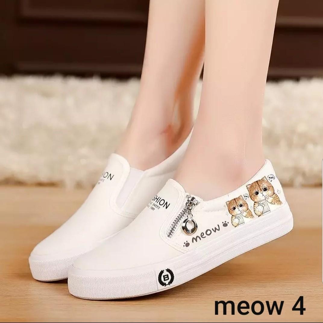 White canvas deals loafers