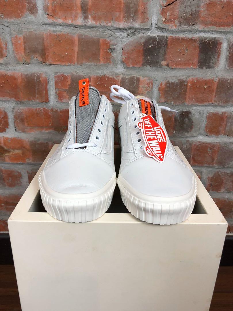 Nasa vans white low hotsell