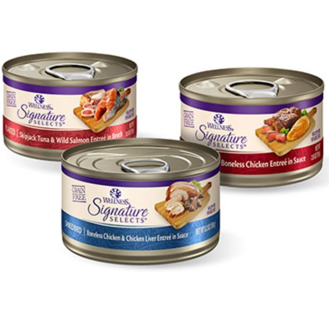 Wellness signature selects cat food Clearance