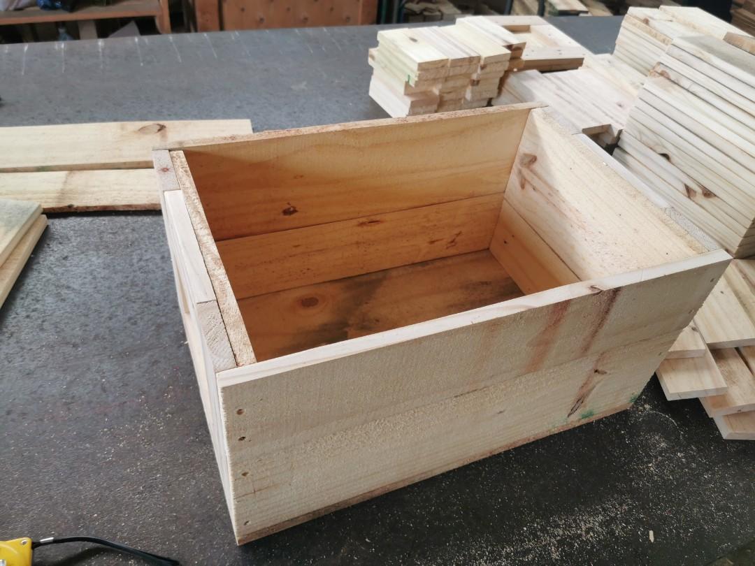 Wooden Crates Everything Else On Carousell