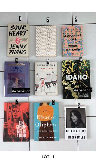 Preloved Imported Books: 150k/pc Free Shipping Jadetabek