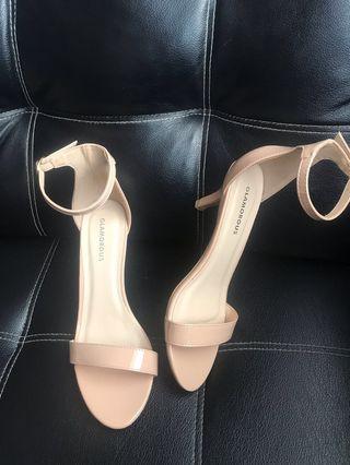 ASOS nude strappy heels