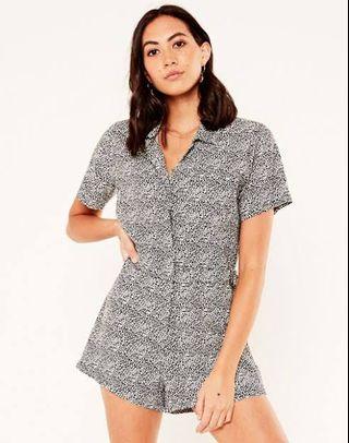 LEOPARD BOILER SUIT