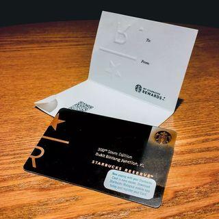 🆕 Starbucks Malaysia Limited Edition 300th Store - Bukit Bintang Junction Edition Card