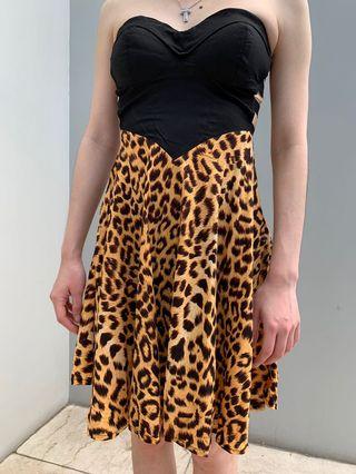 Tube leopard dress