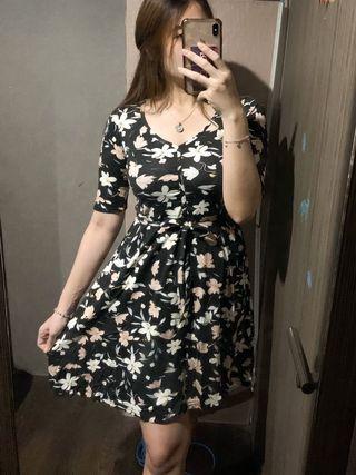 013 Best Seller Dress Floral Black New