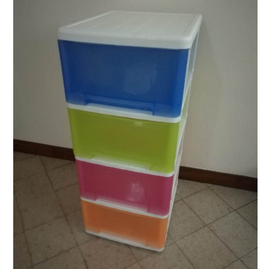 Picture of 4 drawer shelving unit, Furniture & Home Living, Furniture, Shelves ...