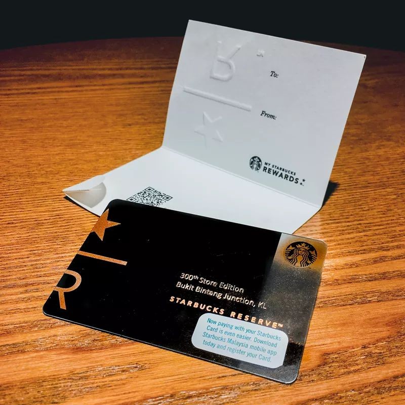 Starbucks Malaysia Limited Edition 300th Store Bukit Bintang Junction Edition Card Tickets Vouchers Gift Cards Vouchers On Carousell