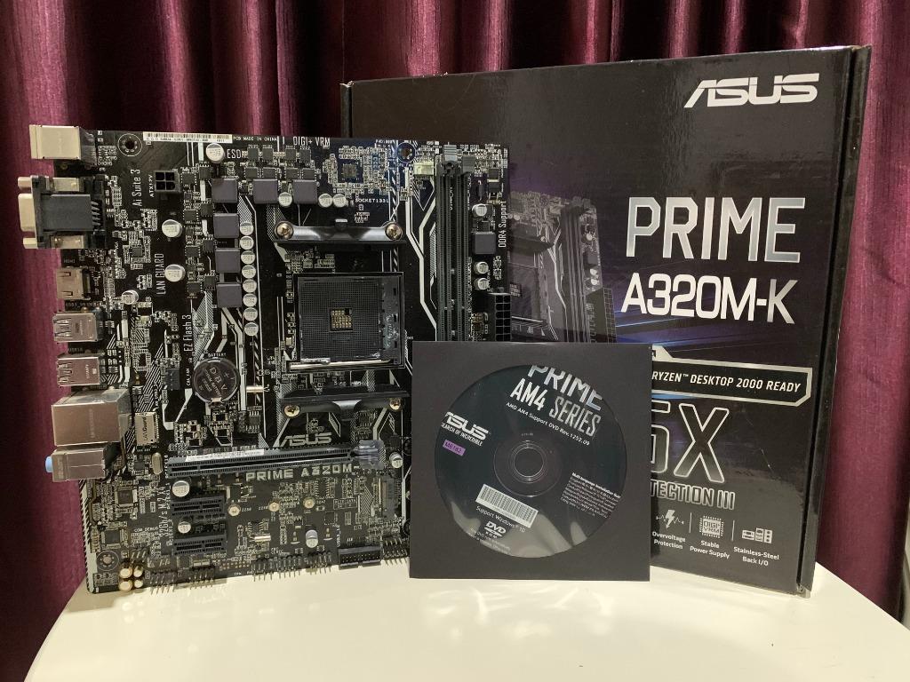Asus Prime A320m K Electronics Computer Parts Accessories On Carousell