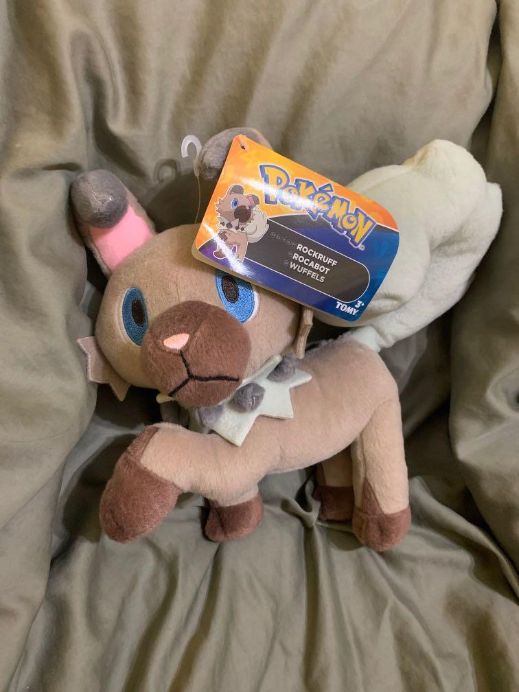 Tomy Rockruff Plush Authentic Rockruff Plushie Toys Games Stuffed Toys On Carousell authentic rockruff plushie