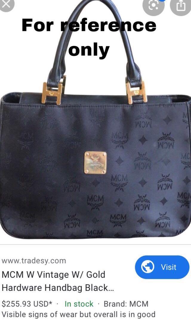 Tradesy mcm hot sale