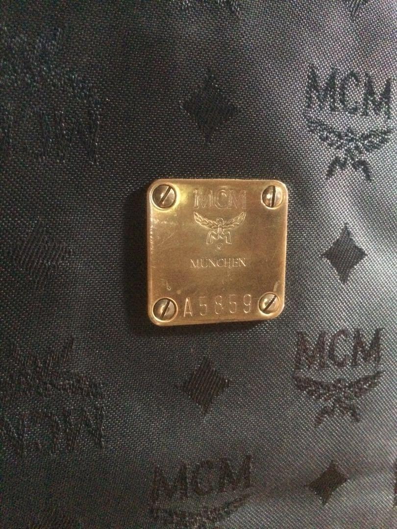 MCM Cognac Vintage Michael Cromer Munchen Logo Briefcase – Caroline's  Fashion Luxuries