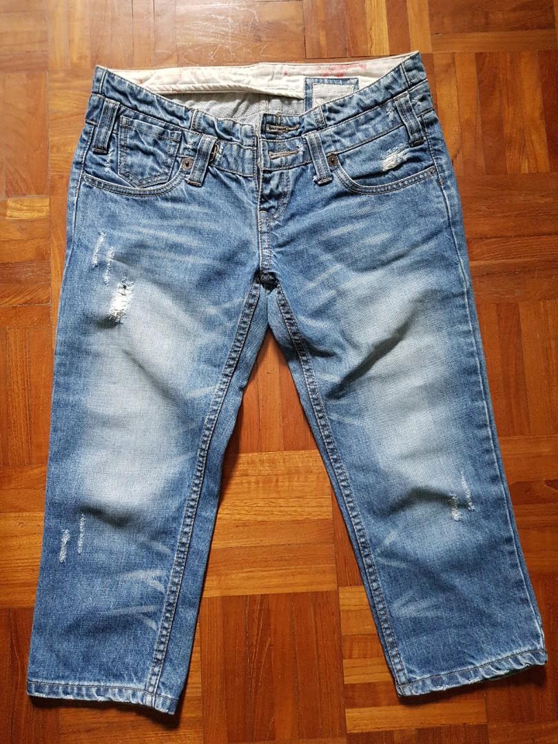 3 quarter jeans