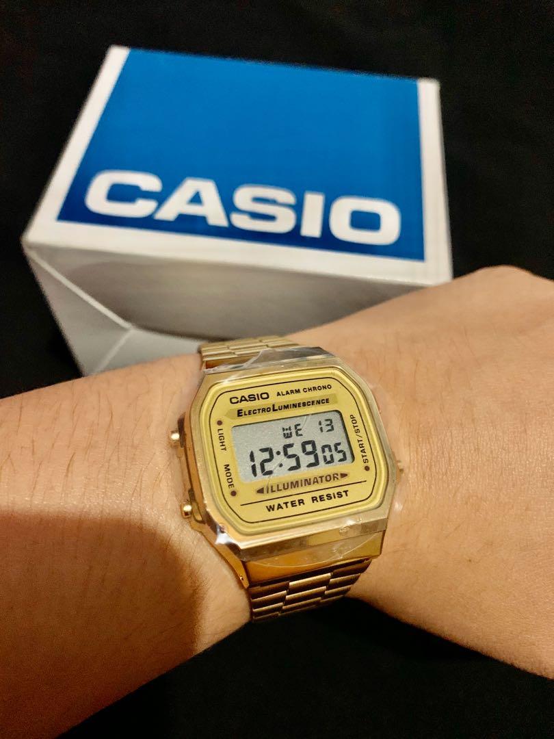 Casio 3298 gold top