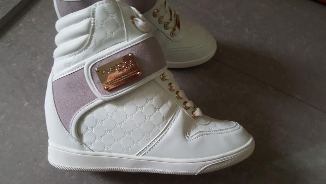 bebe platform sneakers