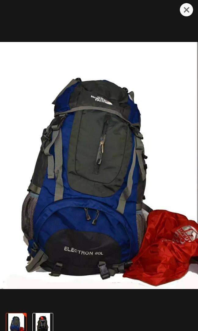 north face 60l backpack