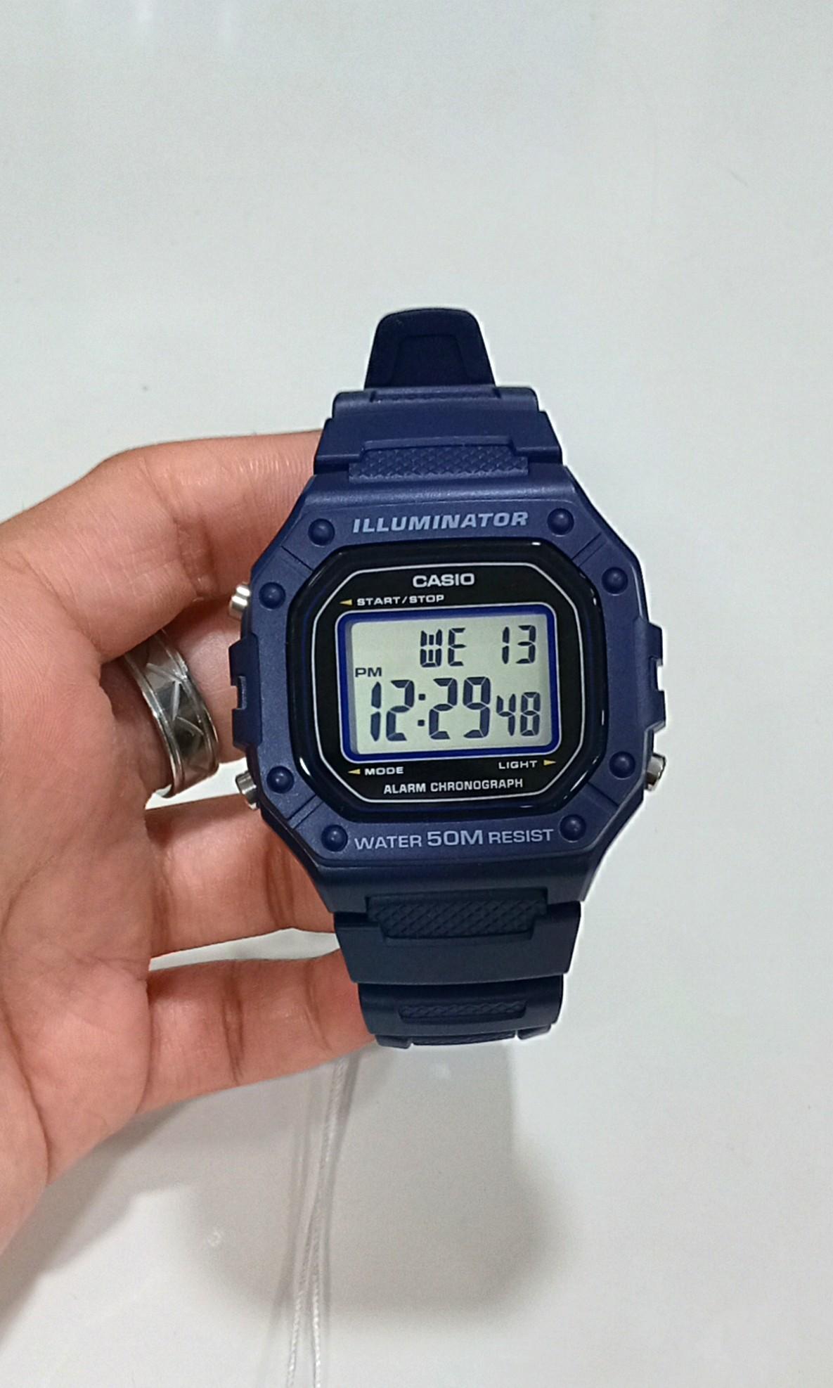 casio w218h