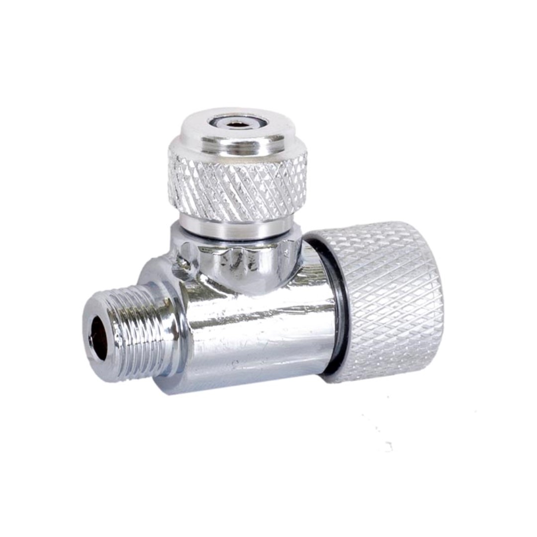 CO2 Needle Valve For Guage Diffuser Pressure System With Single Head