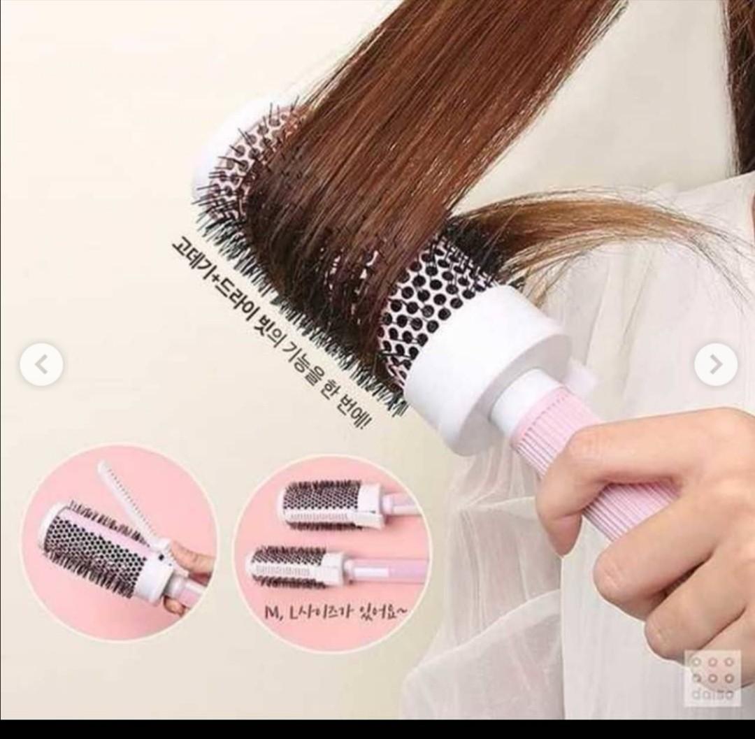 Daiso Korea Hair Brush, Beauty & Personal Care, Hair on Carousell