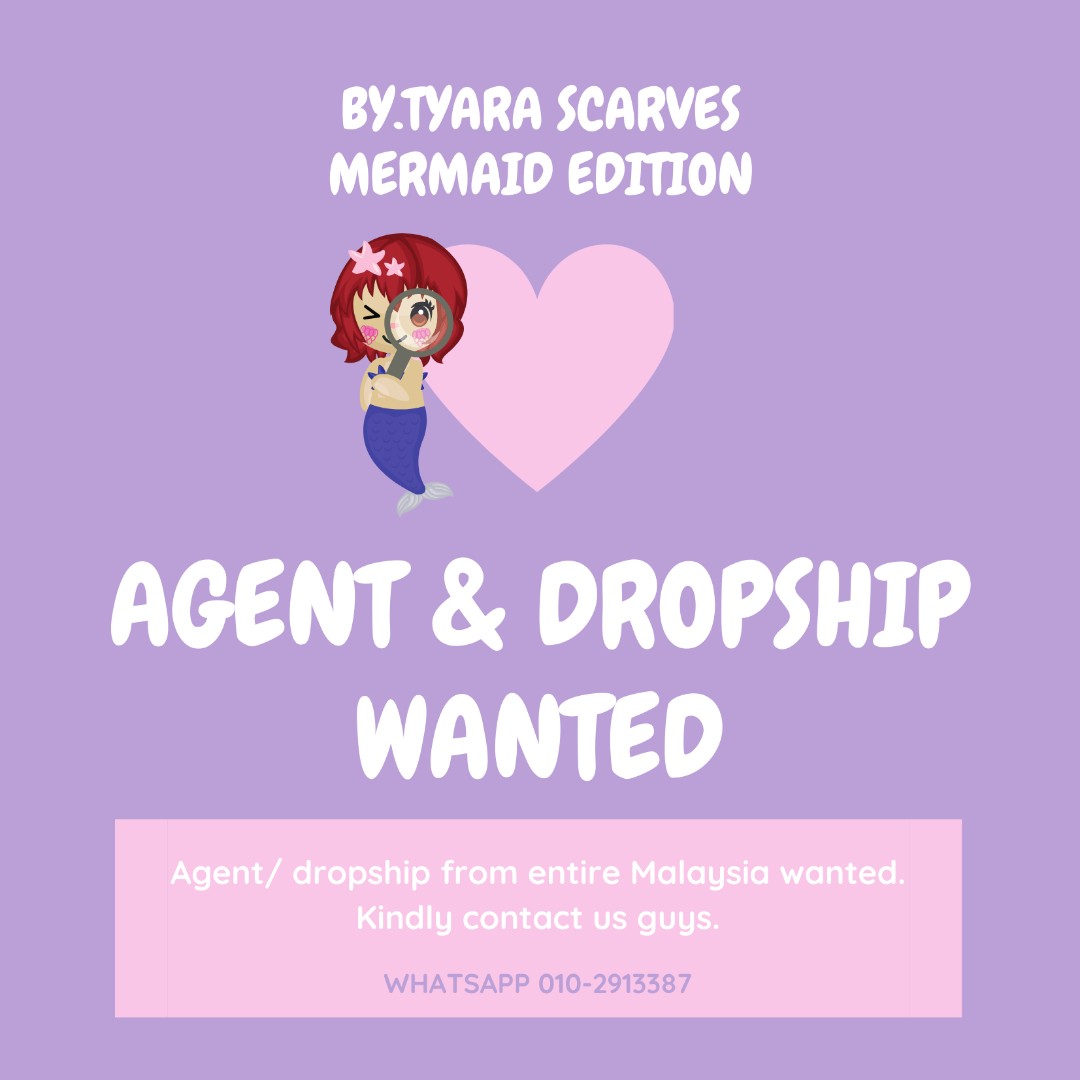 Dropship Agent Tudung Women S Fashion Clothes Others On Carousell