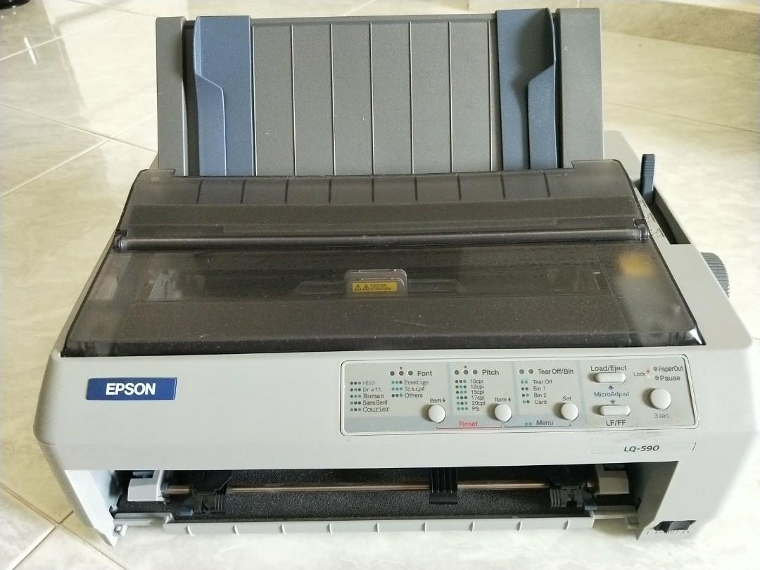 Epson Lq 590 Dot Matrix Printer Computers And Tech Printers Scanners And Copiers On Carousell 3372