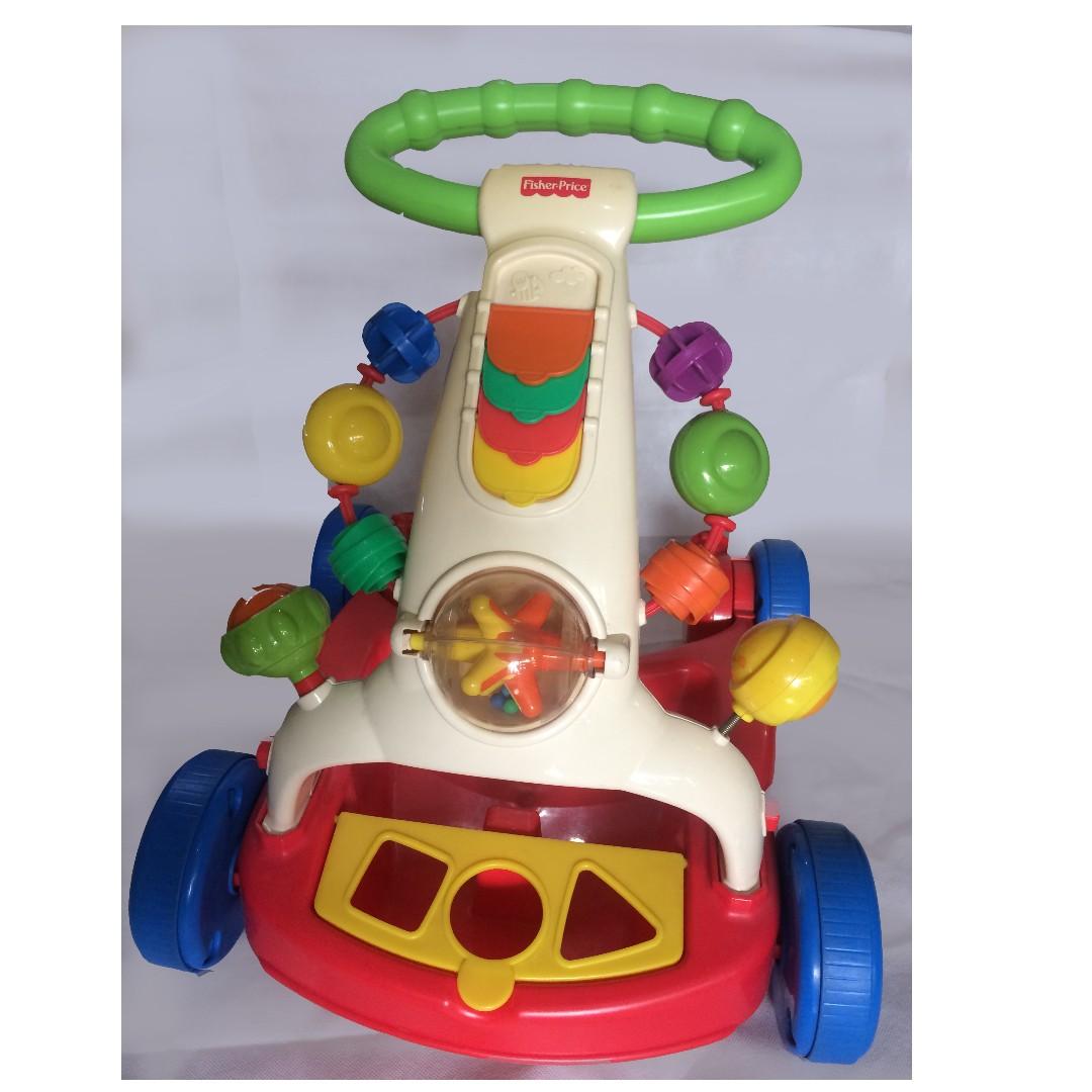 fisher price ride on car walker
