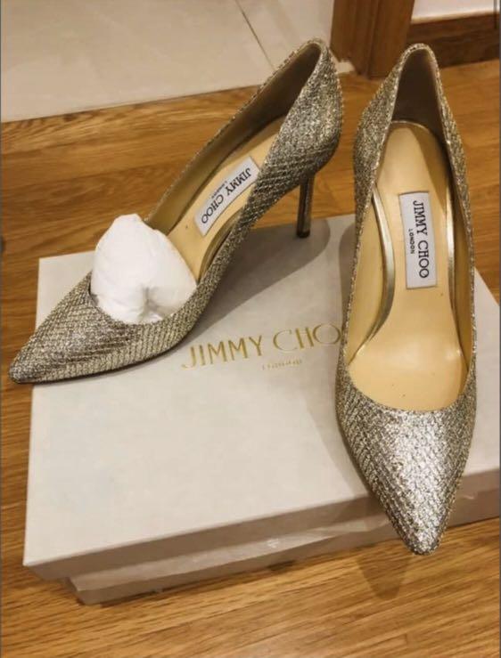 jimmy choo romy 85 champagne